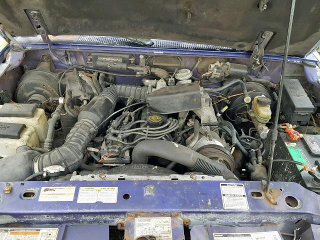 4F4CR12A4TTM22314 - 1996 MAZDA B2300 PURPLE photo 7