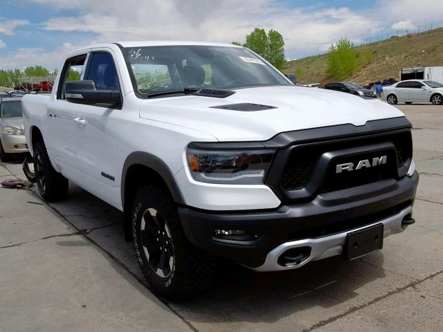 1C6SRFLT6KN629038 - 2019 RAM 1500 REBEL თეთრი ფოტო 1