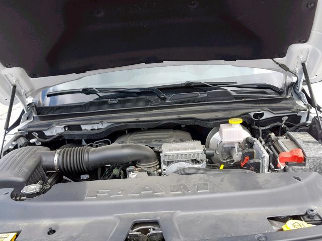 1C6SRFLT6KN629038 - 2019 RAM 1500 REBEL თეთრი ფოტო 7