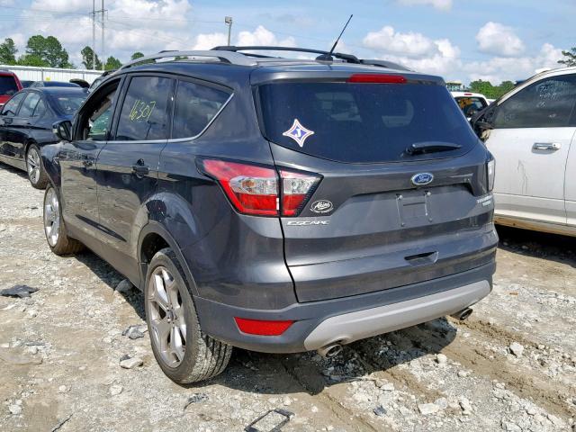 1FMCU0J90HUF09651 - 2017 FORD ESCAPE TIT BROWN photo 3