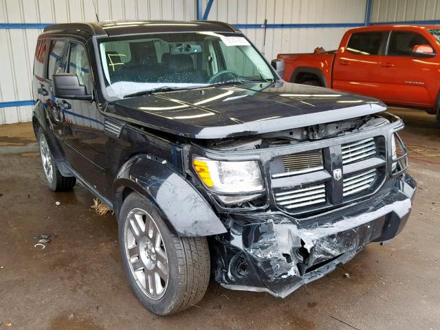 1D4PU4GX0BW566143 - 2011 DODGE NITRO HEAT BLACK photo 1