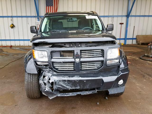 1D4PU4GX0BW566143 - 2011 DODGE NITRO HEAT BLACK photo 9