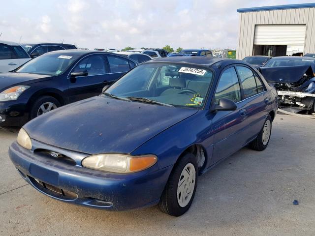 1FAFP13PXWW204093 - 1998 FORD ESCORT SE BLUE photo 2