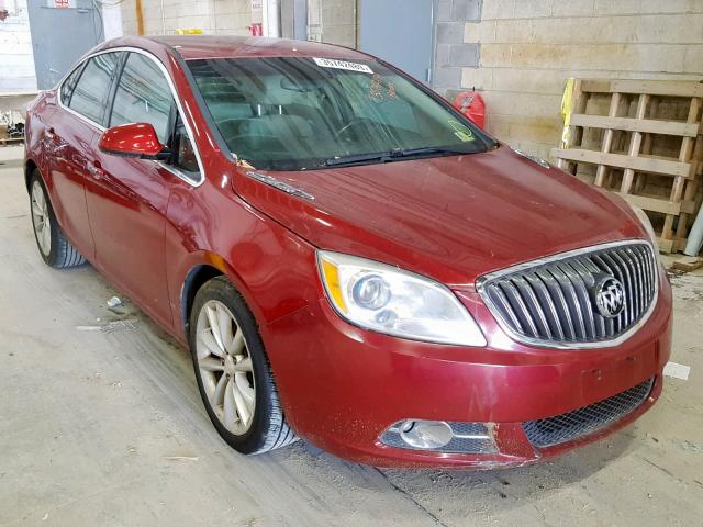 1G4PP5SK4C4200068 - 2012 BUICK VERANO BURGUNDY photo 1