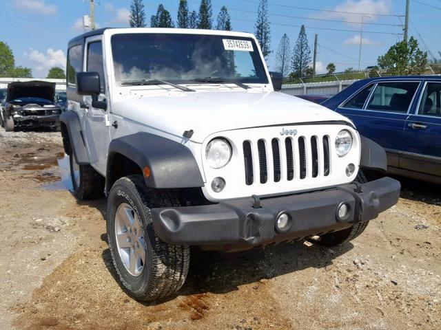 1C4AJWAGXGL133938 - 2016 JEEP WRANGLER S Ağ foto 1
