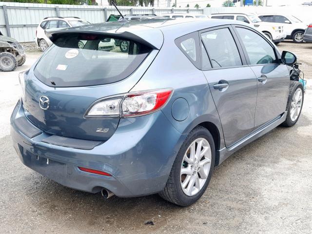 JM1BL1M50C1608742 - 2012 MAZDA 3 S BLUE photo 4