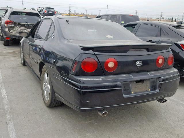 2G1WP551049164745 - 2004 CHEVROLET IMPALA SS BLACK photo 3