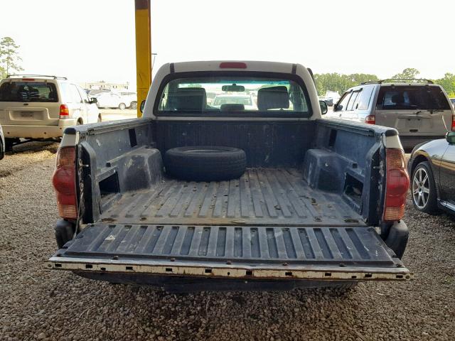 5TENX22N97Z368337 - 2007 TOYOTA TACOMA WHITE photo 6