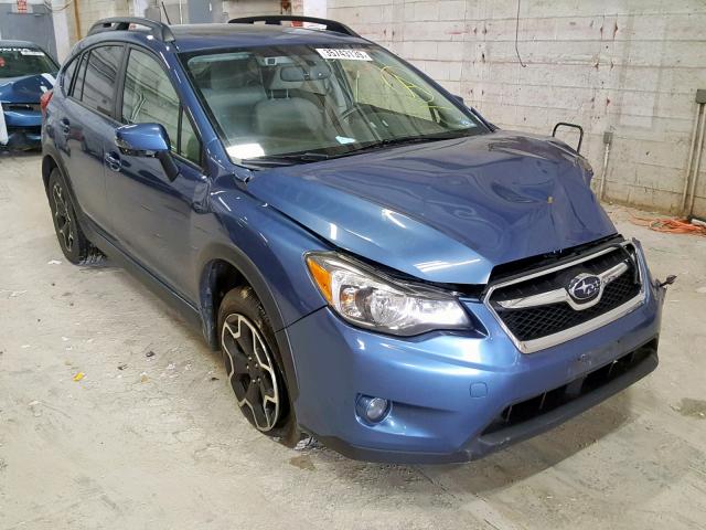 JF2GPASC5F8246478 - 2015 SUBARU XV CROSSTR BLUE photo 1