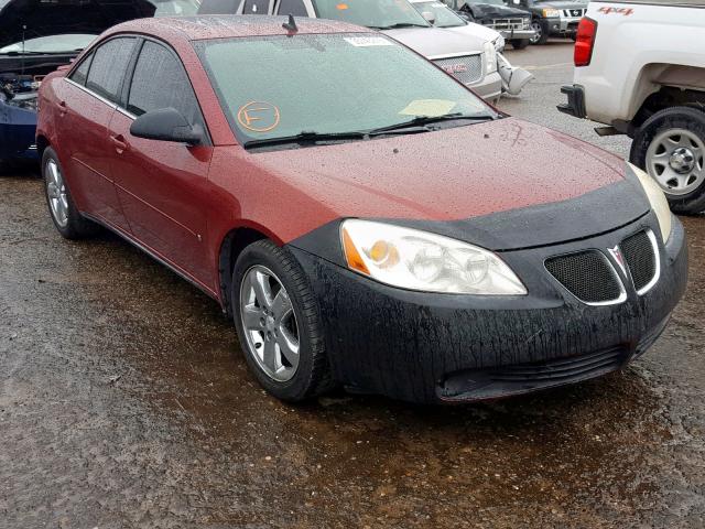 1G2ZH57N784168189 - 2008 PONTIAC G6 GT RED photo 1