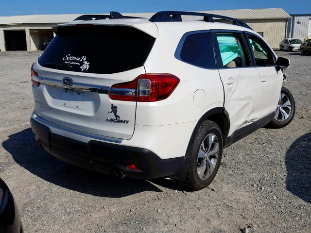 4S4WMAFD3K3409945 - 2019 SUBARU ASCENT PRE WHITE photo 4