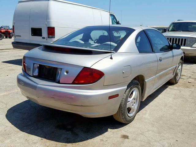 3G2JB12F55S166914 - 2005 PONTIAC SUNFIRE SILVER photo 4