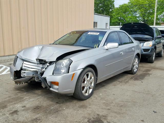 1G6DP577770103913 - 2007 CADILLAC CTS HI FEA SILVER photo 2