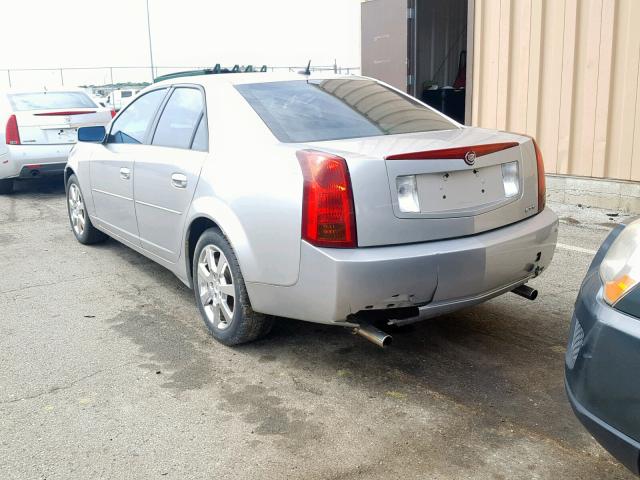 1G6DP577770103913 - 2007 CADILLAC CTS HI FEA SILVER photo 3