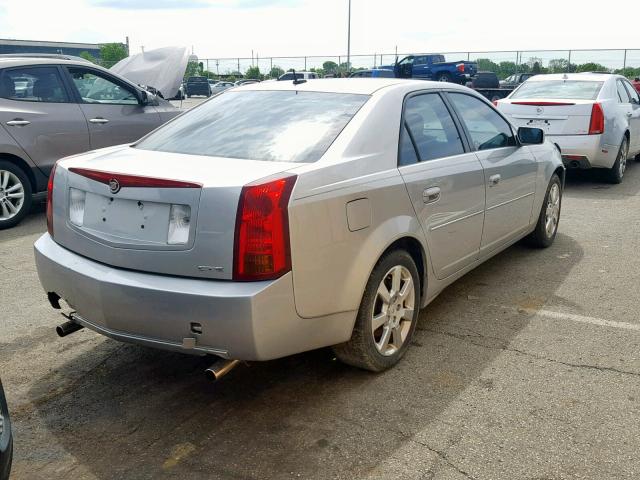 1G6DP577770103913 - 2007 CADILLAC CTS HI FEA SILVER photo 4