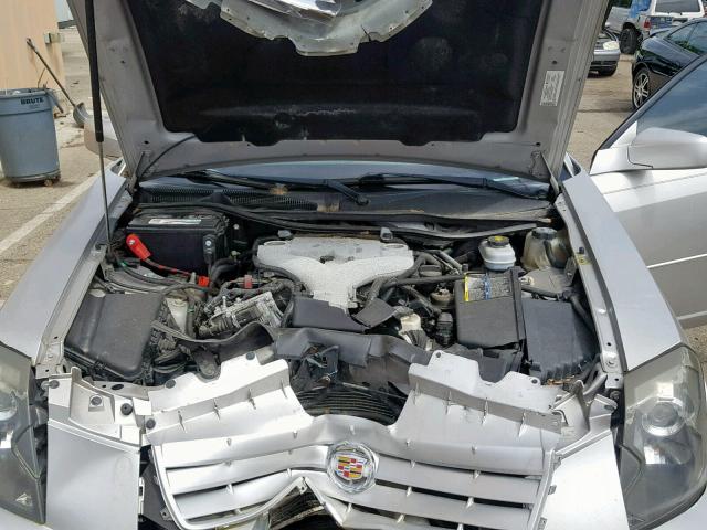 1G6DP577770103913 - 2007 CADILLAC CTS HI FEA SILVER photo 7