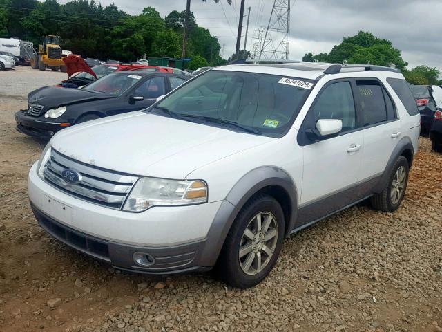 1FMDK02WX8GA18548 - 2008 FORD TAURUS X S WHITE photo 2