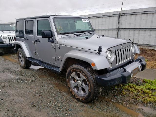 1C4HJWEG0JL924186 - 2018 JEEP WRANGLER UNLIMITED SAHARA  photo 1