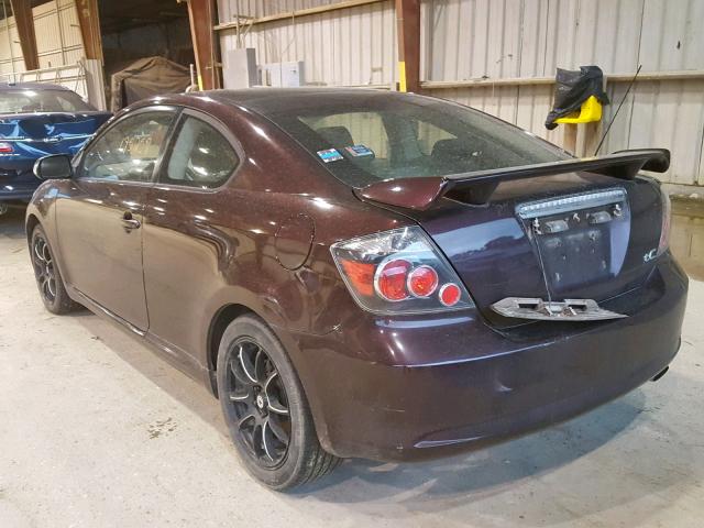 JTKDE167280245884 - 2008 TOYOTA SCION TC RED photo 3