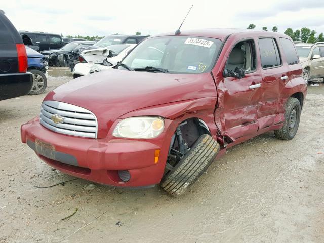 3GNDA13D47S550914 - 2007 CHEVROLET HHR LS MAROON photo 2