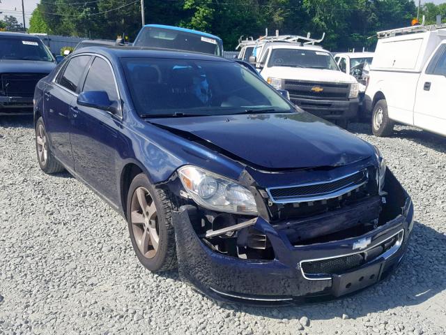 1G1ZC5EU3BF346222 - 2011 CHEVROLET MALIBU 1LT BLUE photo 1