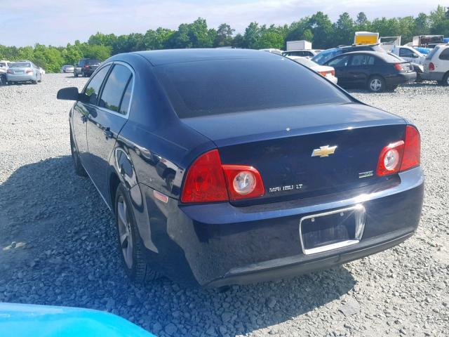 1G1ZC5EU3BF346222 - 2011 CHEVROLET MALIBU 1LT BLUE photo 3