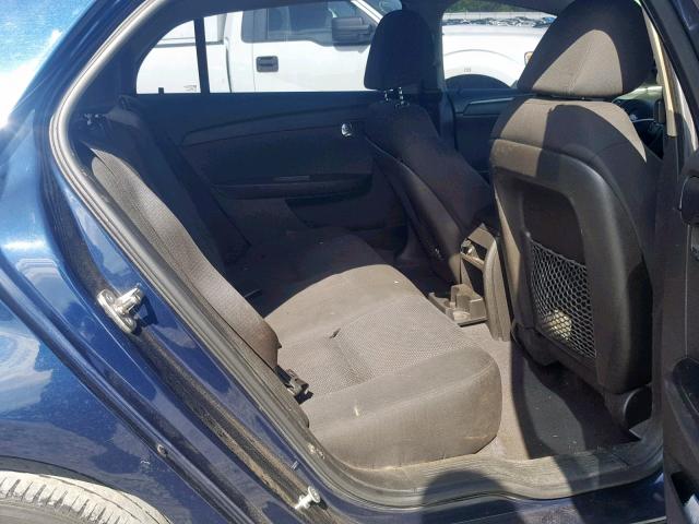 1G1ZC5EU3BF346222 - 2011 CHEVROLET MALIBU 1LT BLUE photo 6