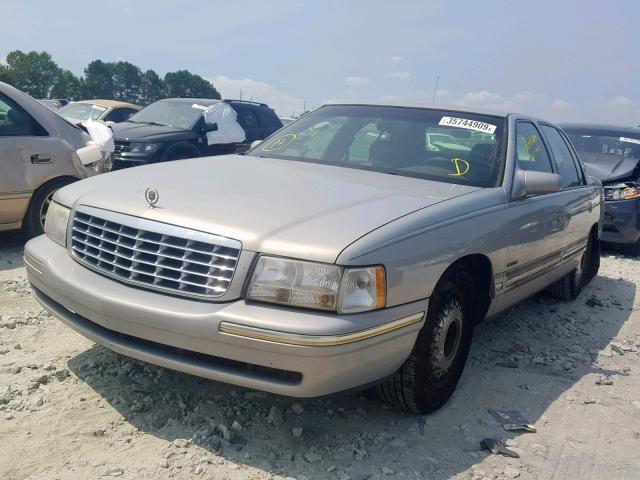 1G6KE54Y7VU277450 - 1997 CADILLAC DEVILLE DE SILVER photo 2