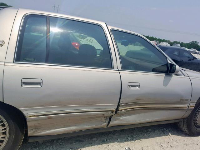 1G6KE54Y7VU277450 - 1997 CADILLAC DEVILLE DE SILVER photo 9