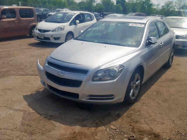 1G1ZC5E15BF261341 - 2011 CHEVROLET MALIBU 1LT ვერცხლისფერი ფოტო 2