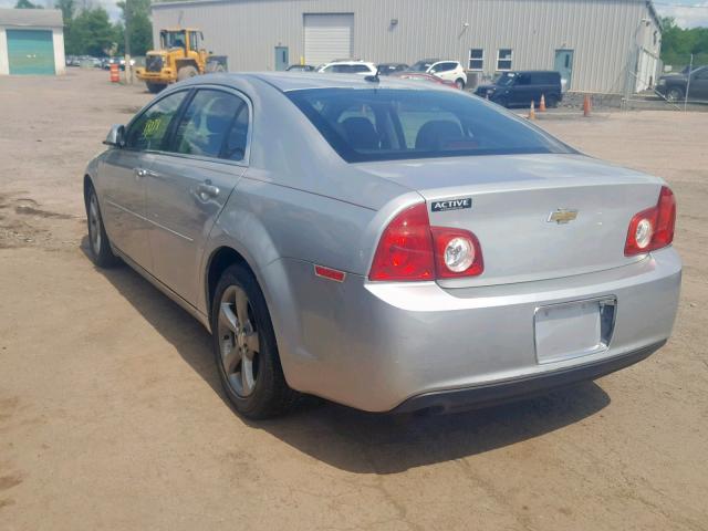 1G1ZC5E15BF261341 - 2011 CHEVROLET MALIBU 1LT ვერცხლისფერი ფოტო 3