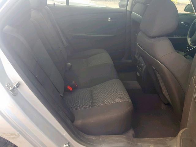 1G1ZC5E15BF261341 - 2011 CHEVROLET MALIBU 1LT ვერცხლისფერი ფოტო 6