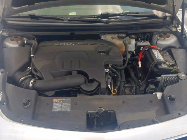 1G1ZC5E15BF261341 - 2011 CHEVROLET MALIBU 1LT ვერცხლისფერი ფოტო 7