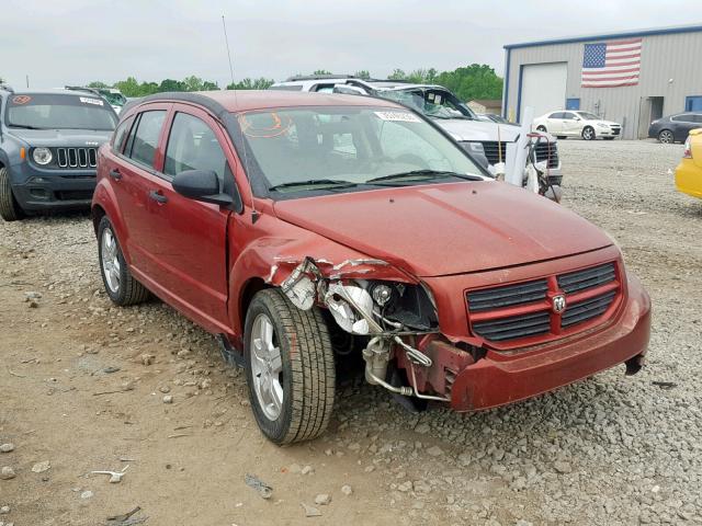 1B3HB28B18D661735 - 2008 DODGE CALIBER RED photo 1