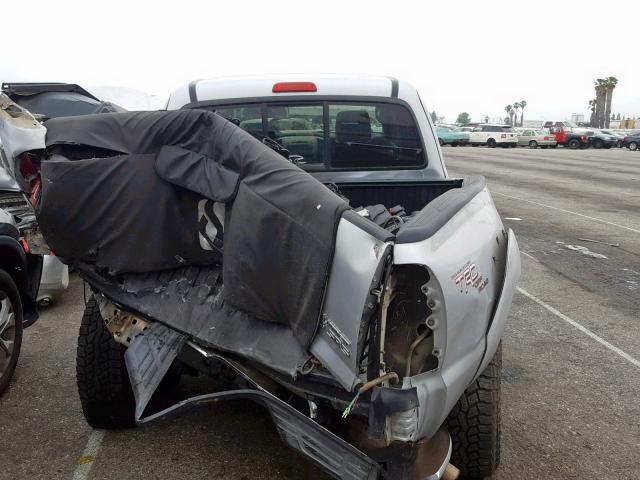 5TETU62N16Z300670 - 2006 TOYOTA TACOMA PRE SILVER photo 9