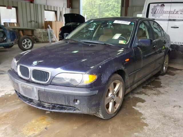 WBAEW534X4PN35184 - 2004 BMW 330 XI BLUE photo 2