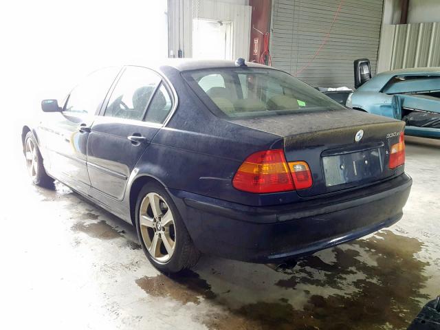 WBAEW534X4PN35184 - 2004 BMW 330 XI BLUE photo 3