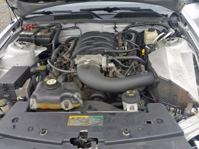 1ZVFT82H465259263 - 2006 FORD MUSTANG GT SILVER photo 7