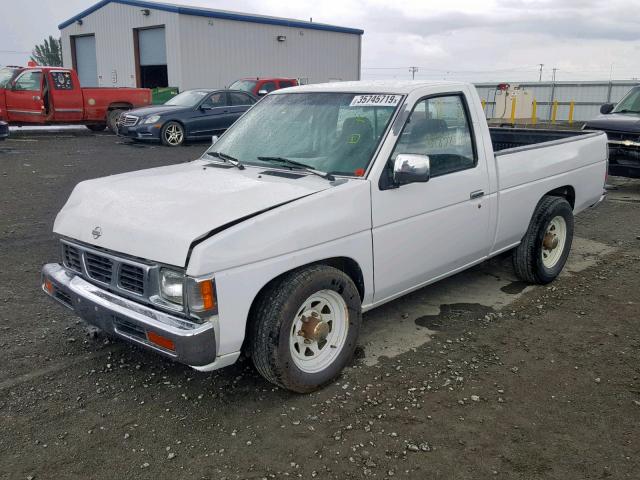 1N6SD11S6VC370925 - 1997 NISSAN TRUCK BASE WHITE photo 2