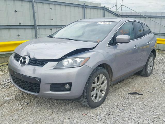 JM3ER293470137934 - 2007 MAZDA CX-7 GRAY photo 2