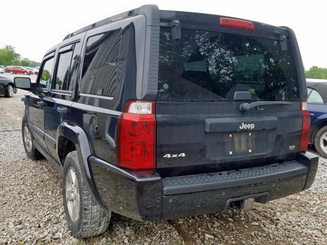 1J8HG48N56C337463 - 2006 JEEP COMMANDER 黑色 照片 3