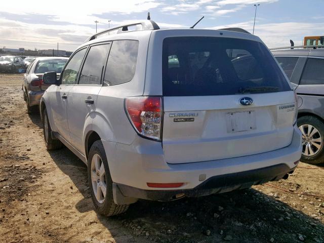 JF2SH6BCXAH730658 - 2010 SUBARU FORESTER X WHITE photo 3