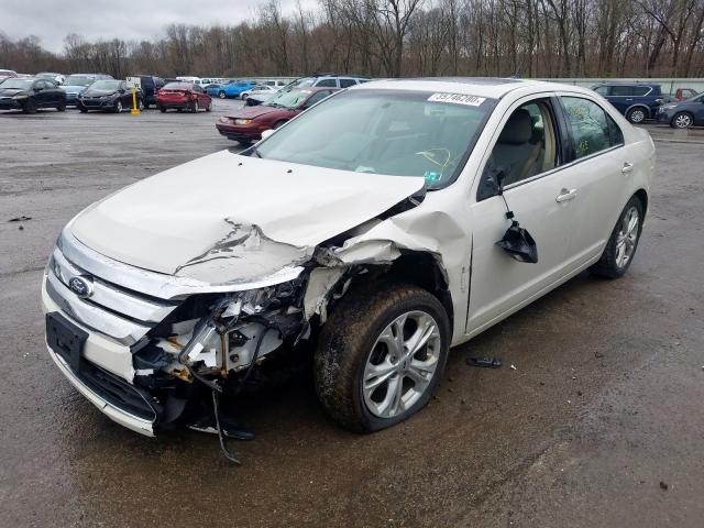 3FAHP0HA4CR431706 - 2012 FORD FUSION SE  photo 2