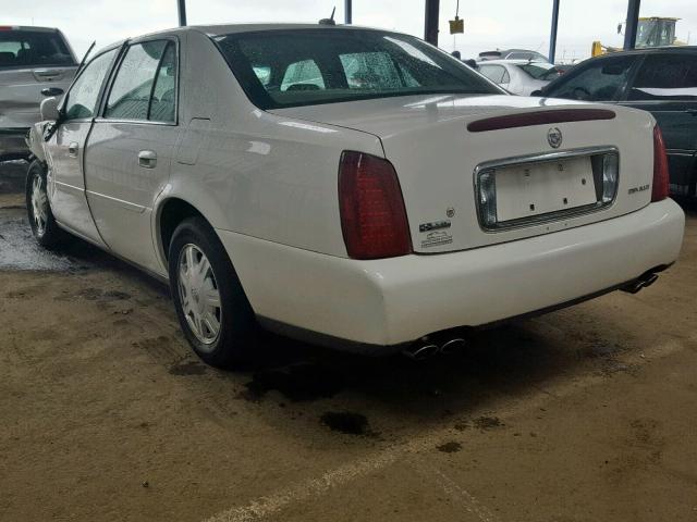 1G6KD54Y95U265545 - 2005 CADILLAC DEVILLE WHITE photo 3