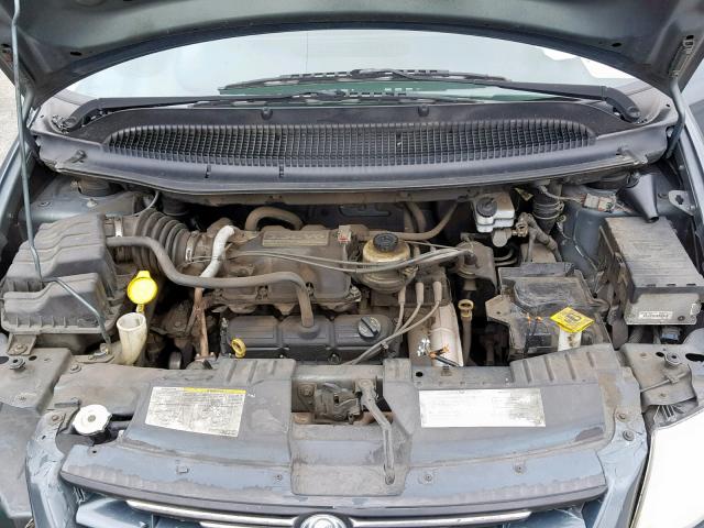 2A4GP44R37R244813 - 2007 CHRYSLER TOWN & COU GREEN photo 7