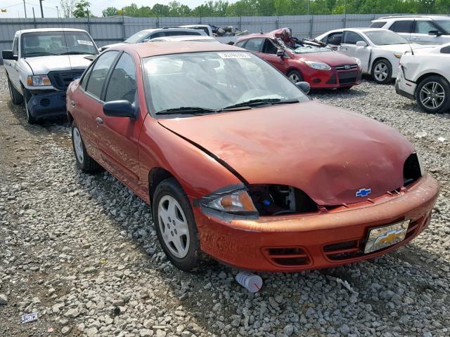 1G1JF5244Y7255200 - 2000 CHEVROLET CAVALIER L RED photo 1