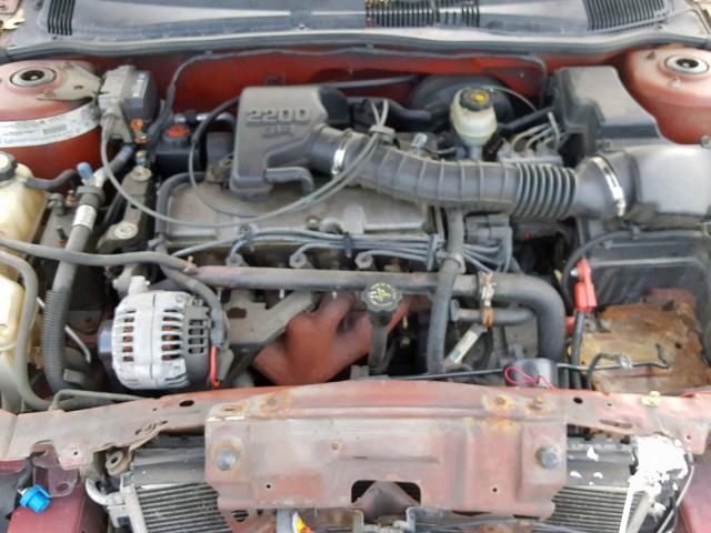 1G1JF5244Y7255200 - 2000 CHEVROLET CAVALIER L RED photo 7