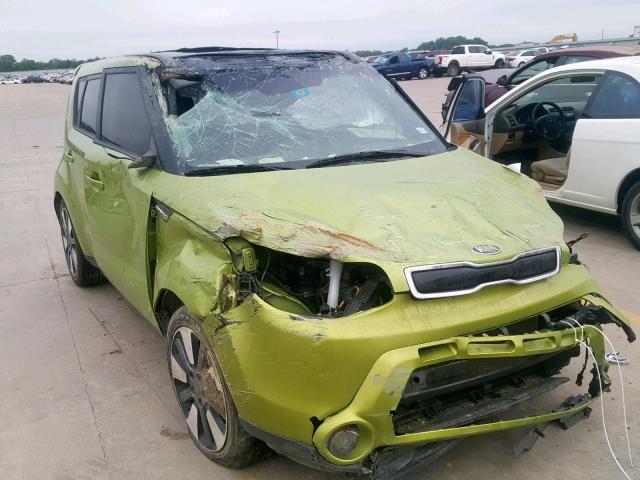 KNDJX3A57F7759501 - 2015 KIA SOUL ! Yaşıl foto 1
