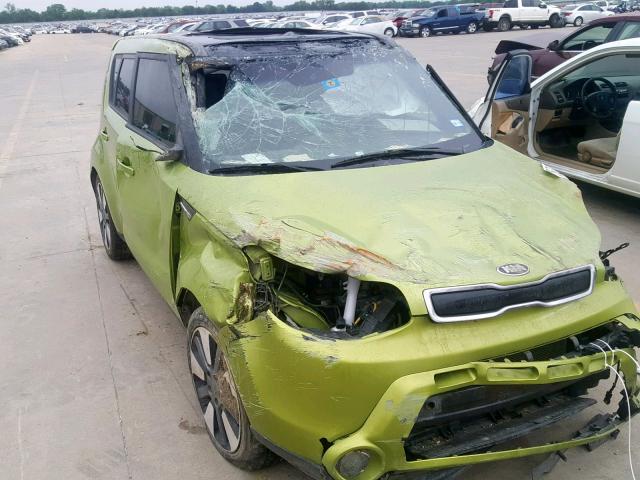 KNDJX3A57F7759501 - 2015 KIA SOUL ! Yaşıl foto 9