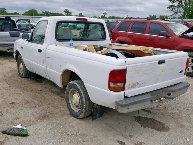 1FTCR10AXTPB54633 - 1996 FORD RANGER WHITE photo 3